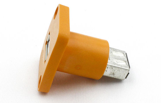 TMZJT020010 RJ45 Panel Mount Connector USB 2.0 Female To Female