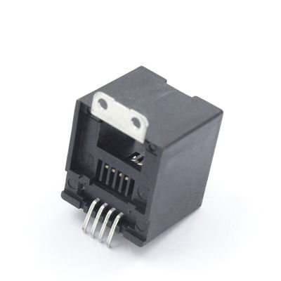 180 Degree Rj45 Surface Mount Network Jack Unshielded 4p4c 1X1 Without Leds TM52S211SXX44