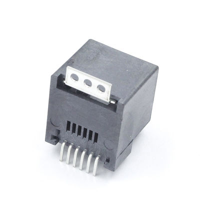 6p6c 1X1 Port SMT RJ45 Jack Female / Rj45 Modular Connector TM52S511SXX31