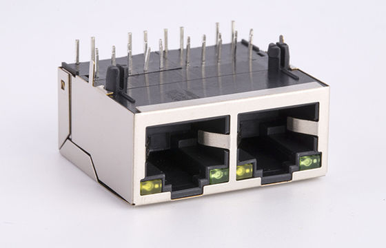 Power Over Ethernet POE Ethernet Connector / 1000base T Connector 21.1mm