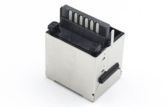 Rj11 Rj45 Jack 6p6c 180 Degree Phone Plug Single Port Without Transformer TM52M511EBX11
