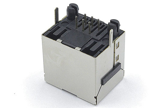Female RJ11 Connector Tab Down 6 Pins 6 Contacts Rj11 Phone Jack Single Port Without Leds TM52T511EBX11
