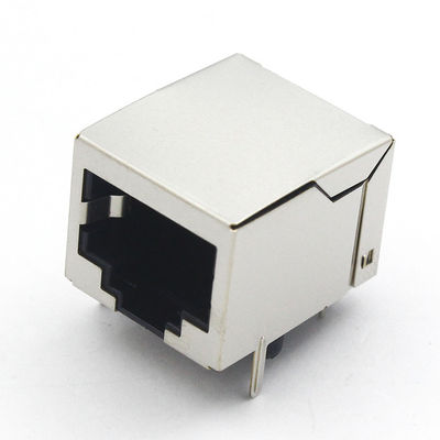 Single Port 10 Pin Connector Rj45 Latch Down Without Led 18.15 Mm TM56A011EXX11