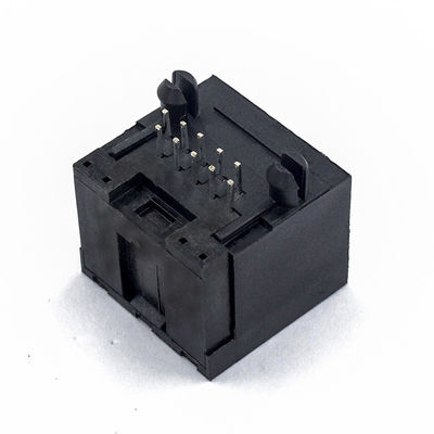 Unshielded 10 Pin RJ45 Connector / Rj45 Jack Female Without Magnetic 15.15 mm TM55T011EXX41