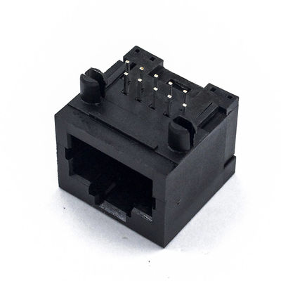 Unshielded 10 Pin RJ45 Connector / Rj45 Jack Female Without Magnetic 15.15 mm TM55T011EXX41