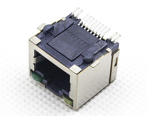 1x1 Port 8P8C SMT RJ45 Jack / Surface Mount Network Jack With LEDs TM5JS811EX115