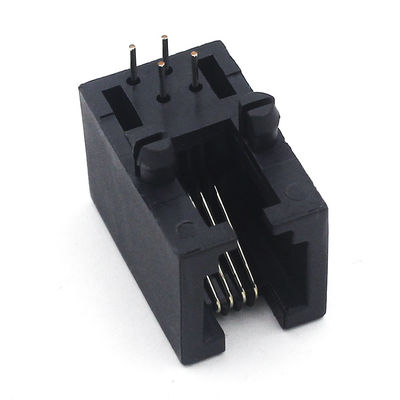 Unshield RJ11 PCB Jack 4 Positions 4 Contacts / Rj11 Modular Plug TM53A211SXX1B