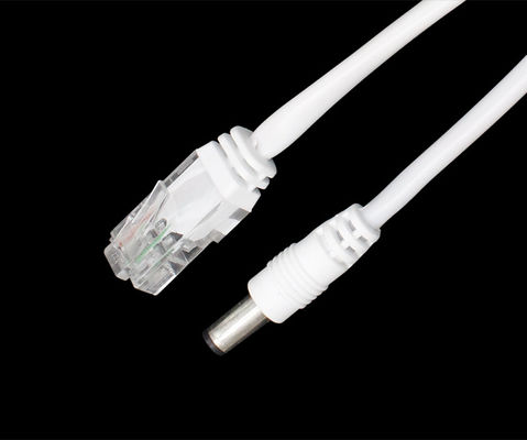 POE Camera RJ45 Patch Cable / Rj45 Ethernet Cable Power Cord TMCABLE060141