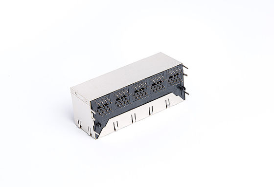 2X5 Network Switch Shielded Rj45 Jack With Internal Magnetics TM59B825T1X11