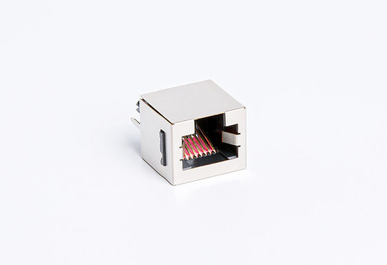 Shielded RJ45 PCB Connector Tab Up 1X1 Port Without Magnetic Height 16.30mm TM52T811EBX43