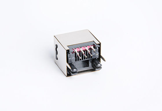Shielded RJ45 PCB Connector Tab Up 1X1 Port Without Magnetic Height 16.30mm TM52T811EBX43