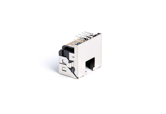 Vertical 8P8C Magnetic Rj45 Connector Without Integrated Magnetics TM58D811EX11K