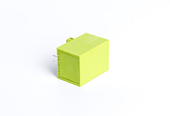 Mini RJ11 Female Connector Tab Down Side Entry 6 Position 4 Contacts Plastic Housing