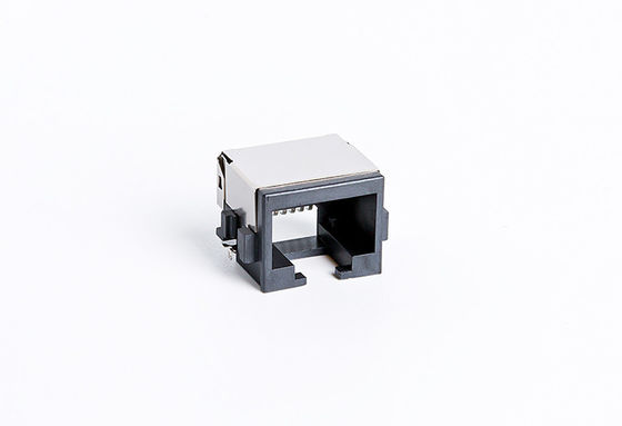 rj45 smt connector Single Port  Shield Mounting Without Magnetics TM58S811EXX11