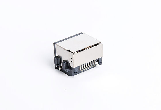 rj45 smt connector Single Port  Shield Mounting Without Magnetics TM58S811EXX11