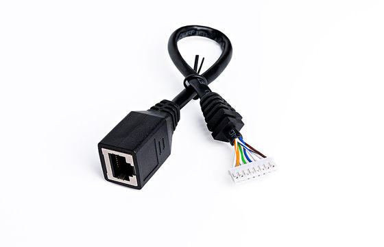 Ethernet Rj45 Patch Cord Rj45 Female Connector To 8p Terminal Housing