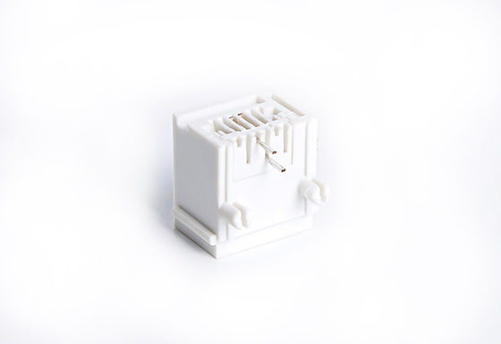 UK Telephone Modular RJ11 PCB Jack With High Insulation Resistance