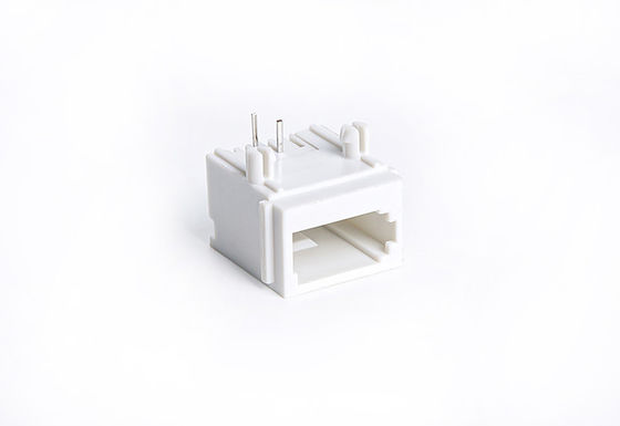 UK Telephone Modular RJ11 PCB Jack With High Insulation Resistance