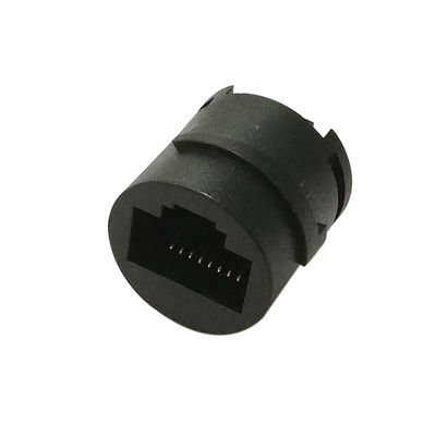 Rectangle Waterproof Rj45 Ethernet Connector / Rj45 Female Connector