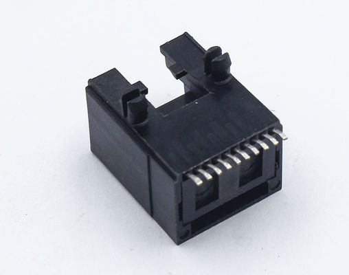 1x1 Single Port SMT Type Low Profile RJ45 PCB Jack