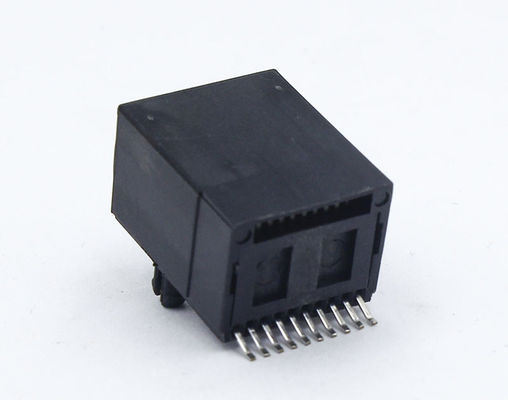 1x1 Single Port SMT Type Low Profile RJ45 PCB Jack