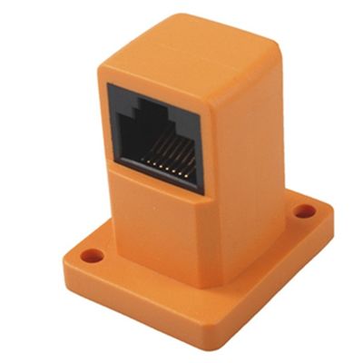 90 Degree RJ45 Cable Coupler 8P8C Network cable extension adapter