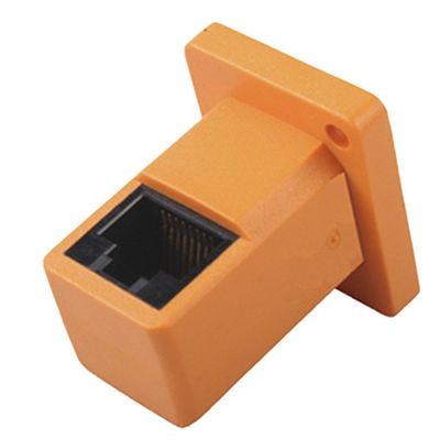 90 Degree RJ45 Cable Coupler 8P8C Network cable extension adapter
