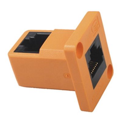 90 Degree RJ45 Cable Coupler 8P8C Network cable extension adapter