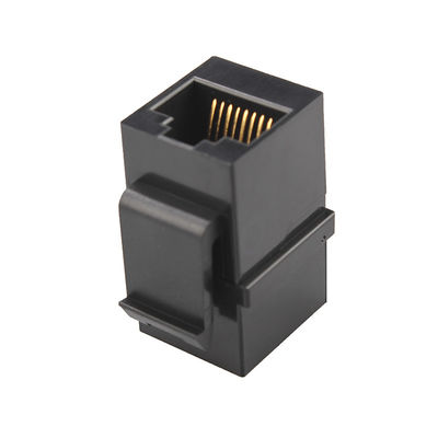 Female 8P8C Keystone RJ45 Connector For Network Cable Extension