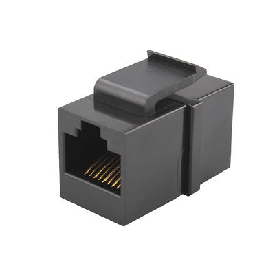 Female 8P8C Keystone RJ45 Connector For Network Cable Extension