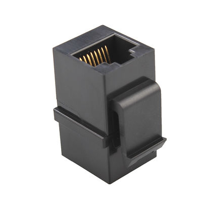 Female 8P8C Keystone RJ45 Connector For Network Cable Extension