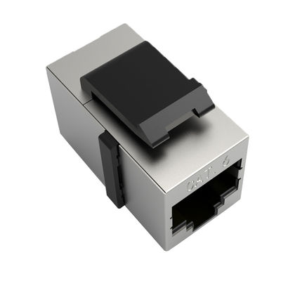 Cat6 Network Modular Female RJ45 Cable Coupler With Shield