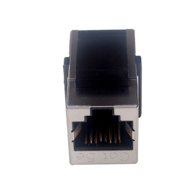 UL94V 0 Shielded Cat5e RJ45 Cable Coupler Modular Keystone Connector