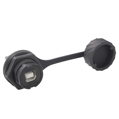 Waterproof USB-BF To USB-BF Female To Female Coupler For Printing Equipment