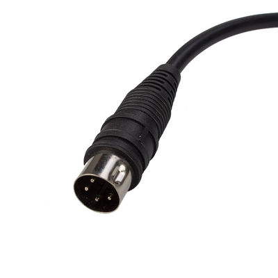 300V DIN Male Cable 4PIN To 2PIN For Medical Equipment