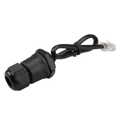 ISO9001 RJ45 Male To Female Network Cable 125V 1.5A With ABS Housing