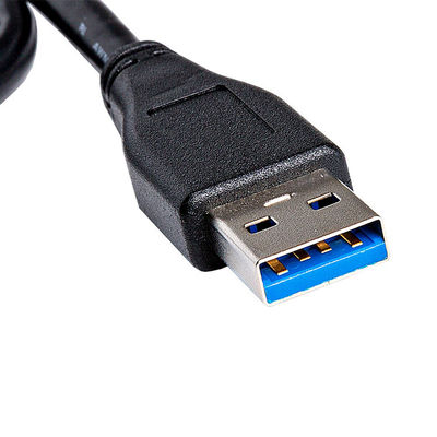 Black USB3.0 RJ45 Extension Cable Charging Data Transfer Cable