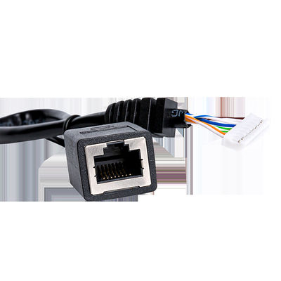 Female Socket Rj45 Ethernet Cable 600Mm Length 8P8C Connector