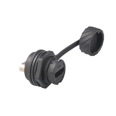Industrial Grade Female To Female Waterproof HDMI Adapter Coupler