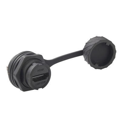 Industrial Grade Female To Female Waterproof HDMI Adapter Coupler
