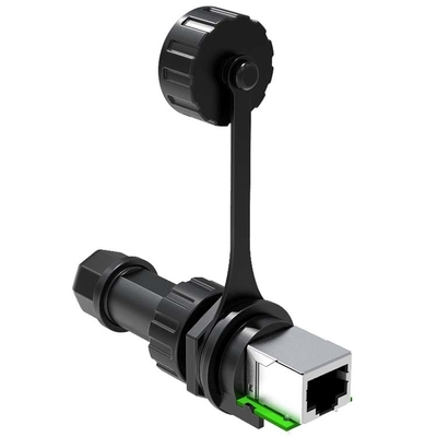 Waterproof Female To Female 125V RJ45 Cable Coupler For Cable Extension