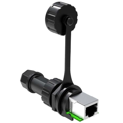 8P8C Female To Female Waterproof RJ45 Network Adapter For Cable Extension