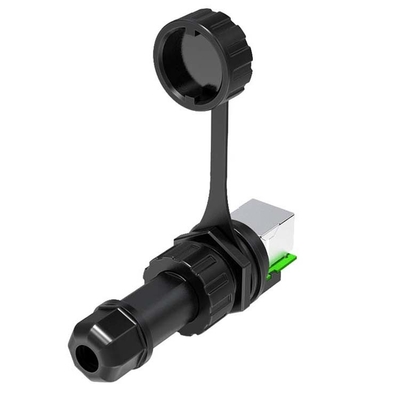 8P8C Female To Female Waterproof RJ45 Network Adapter For Cable Extension