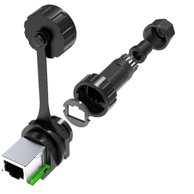 8P8C Female To Female Waterproof RJ45 Network Adapter For Cable Extension