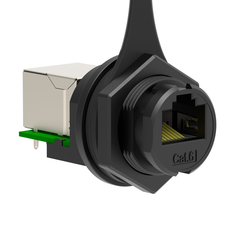 2-Port RJ45 CAT5/CAT6 Cable Coupler Humidity 5%~95%RH