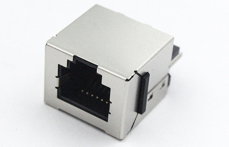 Rj11 Rj45 Jack 6p6c 180 Degree Phone Plug Single Port Without Transformer TM52M511EBX11