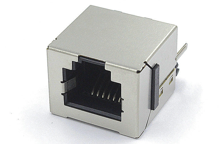 Female RJ11 Connector Tab Down 6 Pins 6 Contacts Rj11 Phone Jack Single Port Without Leds TM52T511EBX11