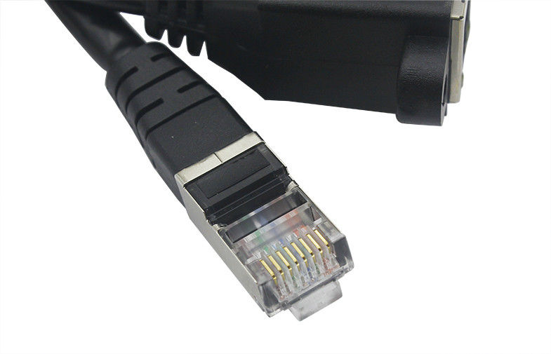 Rj45 Ethernet Extension Cable Shielded Rj45 Plug To Female Rj45 Socket