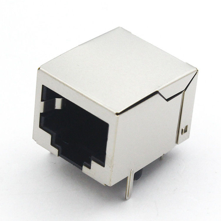 Single Port 10 Pin Connector Rj45 Latch Down Without Led 18.15 Mm TM56A011EXX11