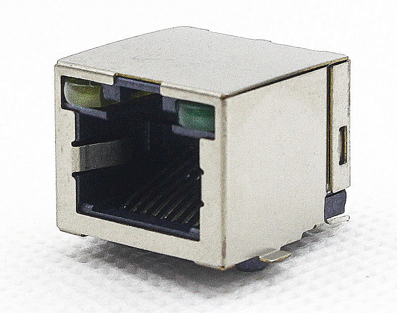 1x1 Port 8P8C SMT RJ45 Jack / Surface Mount Network Jack With LEDs TM5JS811EX115